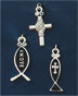 M1062 - Christian - Scrapbook Charm Set