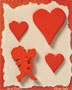 S1069 - Love - Flat Backed Resin Scrapbook Embellishment Set