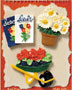 S1083 - Garden Planting - Flat Backed Resin Scrapbook Embellishment Set