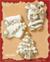 S1132 - White Christmas - Matte - Flat Backed Resin Scrapbook Embellishment Set
