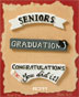 S1135 - Congratulations Grads - Flat Backed Resin Scrapbook Embellishment Set