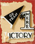 S1136 - Go Team - Words - Flat Backed Resin Scrapbook Embellishment Set