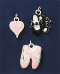 M1004 - Ballet Shoes - Scrapbook Charm Set