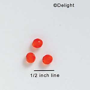 Loose Beads - Orange