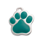 Teal Charms for Jewelry Making