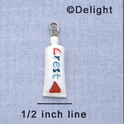 7129 - Toothpaste - Resin Charm