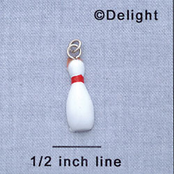 7149 - Bowling Pin - Resin Charm