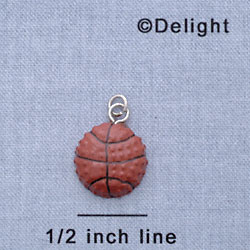 7151 - Basketball - Resin Charm