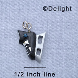 7165 tlf - Hockey Skate - Resin Charm