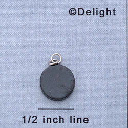 7169 tlf - Hockey Puck - Resin Charm