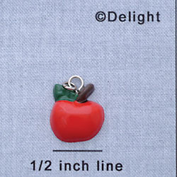 7171* - Apple - Resin Charm