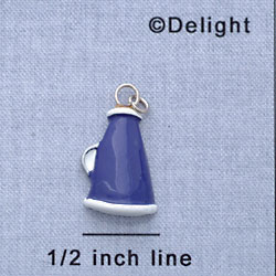 7178 - Megaphone - Purple  - Resin Charm