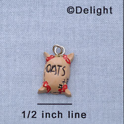 7227 - Bag Of Oats - Resin Charm