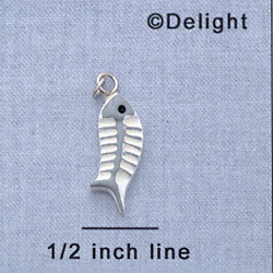 7228 - Fish Bones - Resin Charm