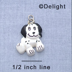 7274 - Dog - Dalmatian Stand  - Resin Charm