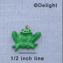 7295 tlf - Frog - Resin Charm