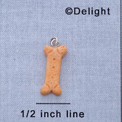 7365 tlf - Dog Bone - Resin Charm