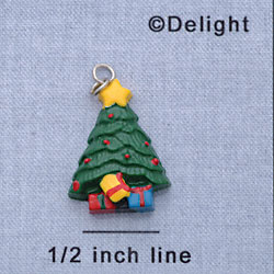 7426 - Christmas Tree - Resin Charm