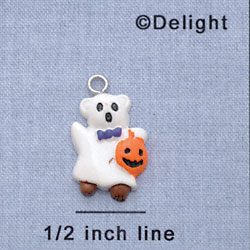 7474 - Ghost Bear - Resin Charm