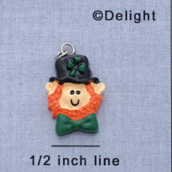 7488 - Irishman - Face  - Resin Charm