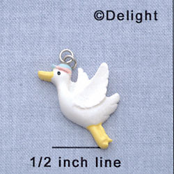 7577 - Stork - Resin Charm