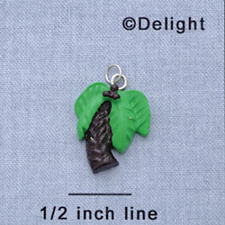 7669* - Palm Tree - Resin Charm (Left or Right)