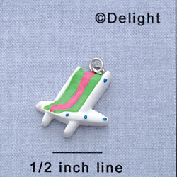 7681 - Beach Chair - Hot  - Resin Charm