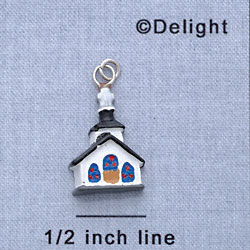 7699 - Church - Resin Charm