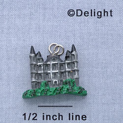 7706 - Chateau - Resin Charm