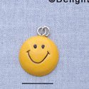 7084 - Smiley Face - Resin Charm