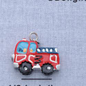 7086 - Fire Engine - Red  - Resin Charm
