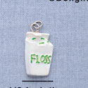 7128 - Dental Floss - Resin Charm