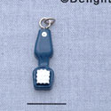 7131 - Toothbrush - Blue  - Resin Charm