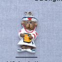 7135 tlf - Nurse Bear - Resin Charm