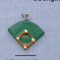 7156 - Baseball Diamond - Resin Charm