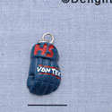 7166 - Hockey Glove - Resin Charm