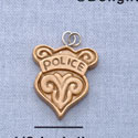 7216 - Police Badge - Resin Charm