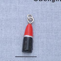 7232 - Lipstick - Resin Charm