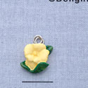 7291 - Flower - Yellow Pastel  - Resin Charm