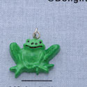 7295 tlf - Frog - Resin Charm