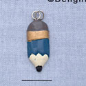 7357 - Pencil - Blue  - Resin Charm