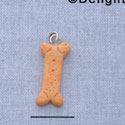 7365 tlf - Dog Bone - Resin Charm