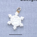 7370 tlf - Snowflake - Resin Charm