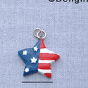 7389 tlf - Star - Usa  - Resin Charm