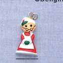 7431 - Mrs Claus - Resin Charm