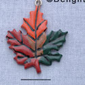 7480 tlf - Leaf - Resin Charm