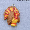 7481* tlf - Turkey - Bright Resin Charm