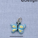 7612 - Butterfly - Yellow Pastel  - Resin Charm