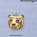 7618 - Tiger - Face  - Resin Charm