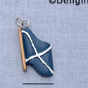 7689 - Nautical Flag - Blue  - Resin Charm